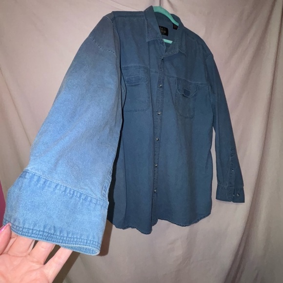 RedHead Blue Cotton Shirt - Picture 2 of 11